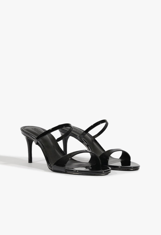 Jessica Mid Mule Patent Sandal - Schutz Shoes