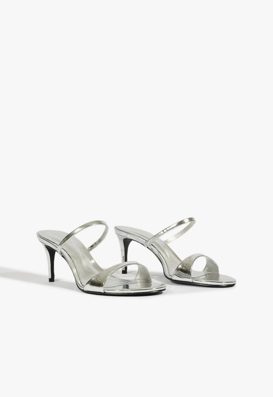 Jessica Mid Mule Metallic Sandal - Schutz Shoes