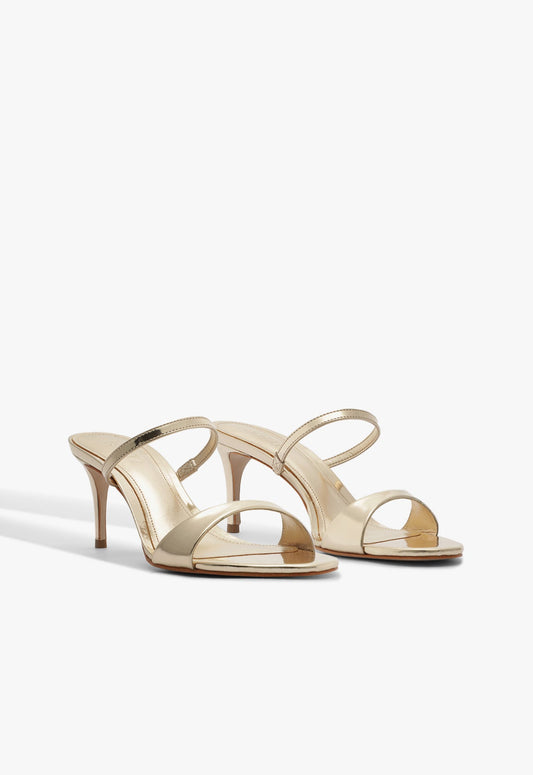 Jessica Mid Mule Metallic Sandal - Schutz Shoes