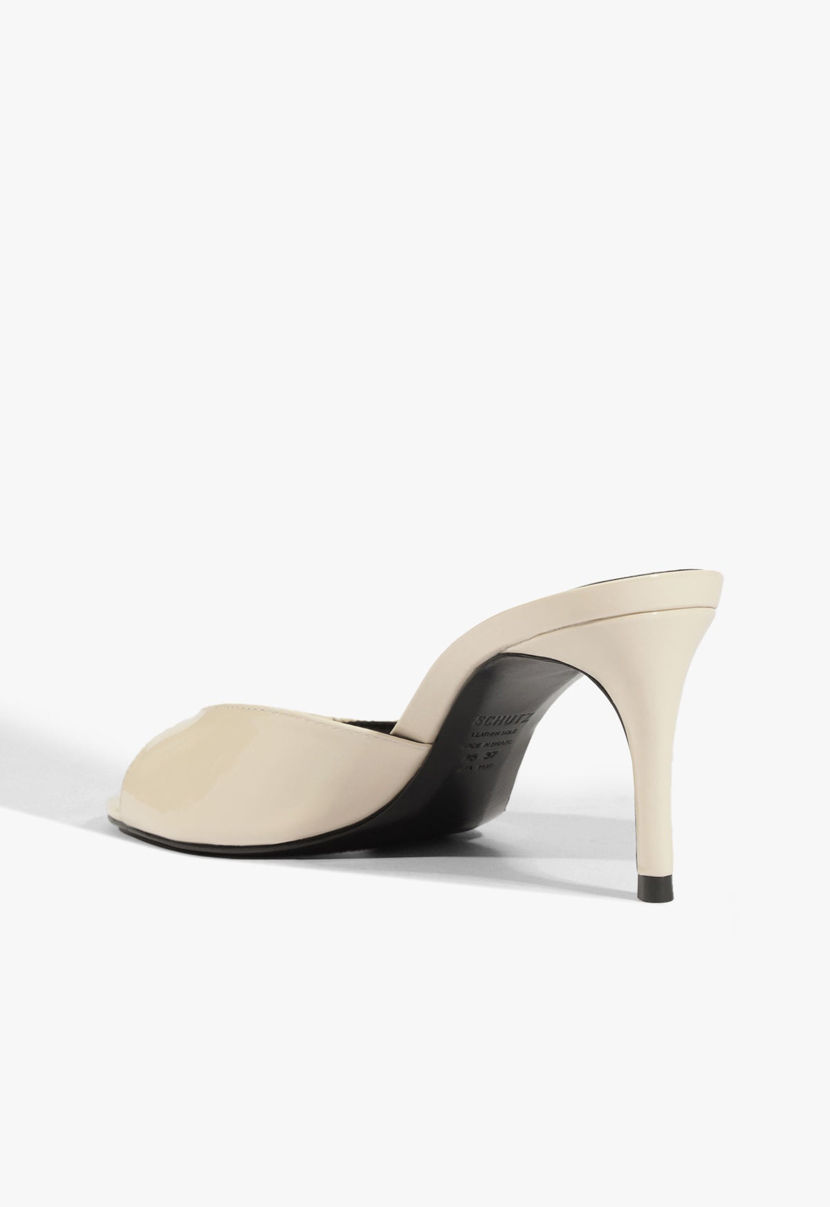 Arlette Mule Patent Sandal - Schutz Shoes