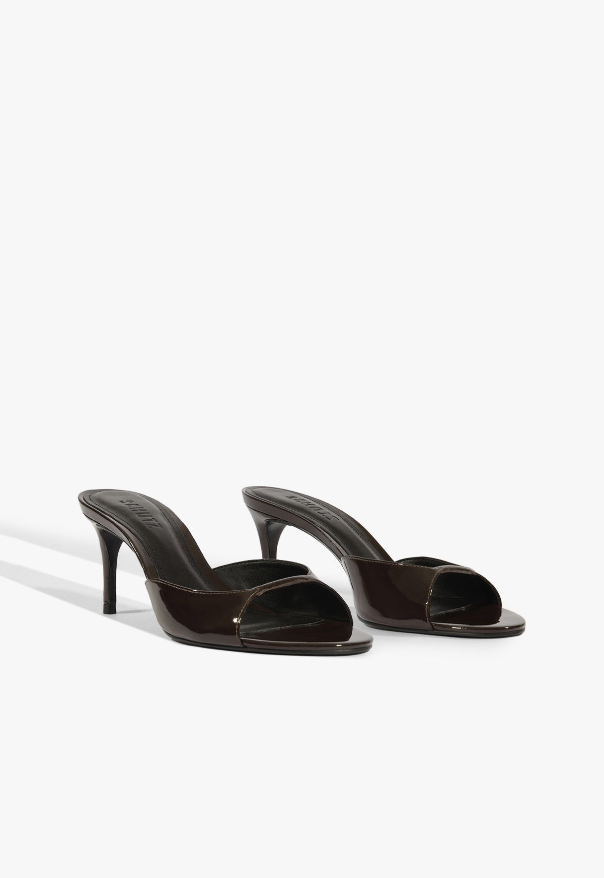 Arlette Mule Patent Sandal - Schutz Shoes