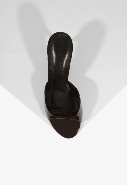 Arlette Mule Patent Sandal - Schutz Shoes
