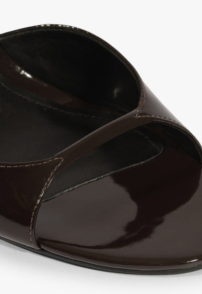Arlette Mule Patent Sandal - Schutz Shoes