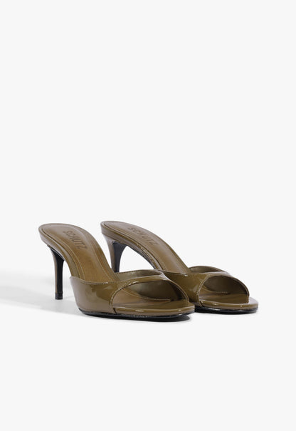 Arlette Mule Patent Sandal - Schutz Shoes