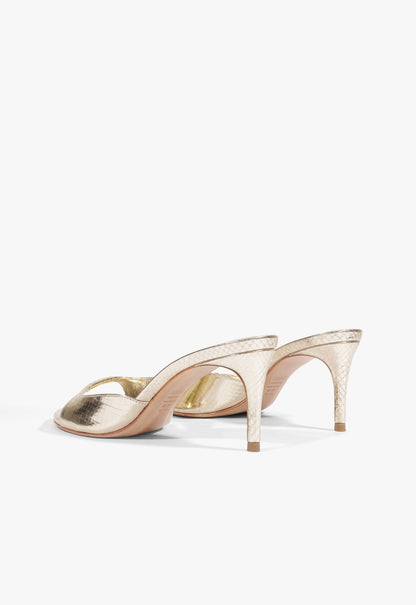 Arlette Mule Metallic Sandal - Schutz Shoes
