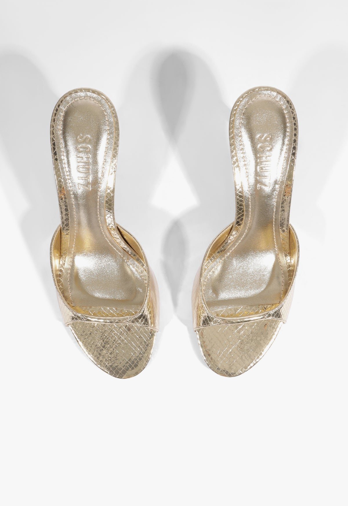 Arlette Mule Metallic Sandal - Schutz Shoes