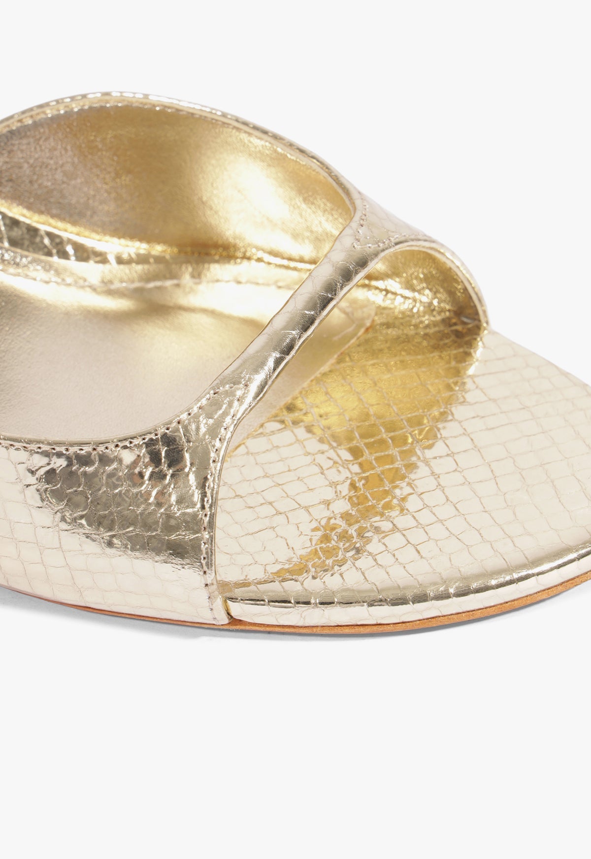 Arlette Mule Metallic Sandal - Schutz Shoes