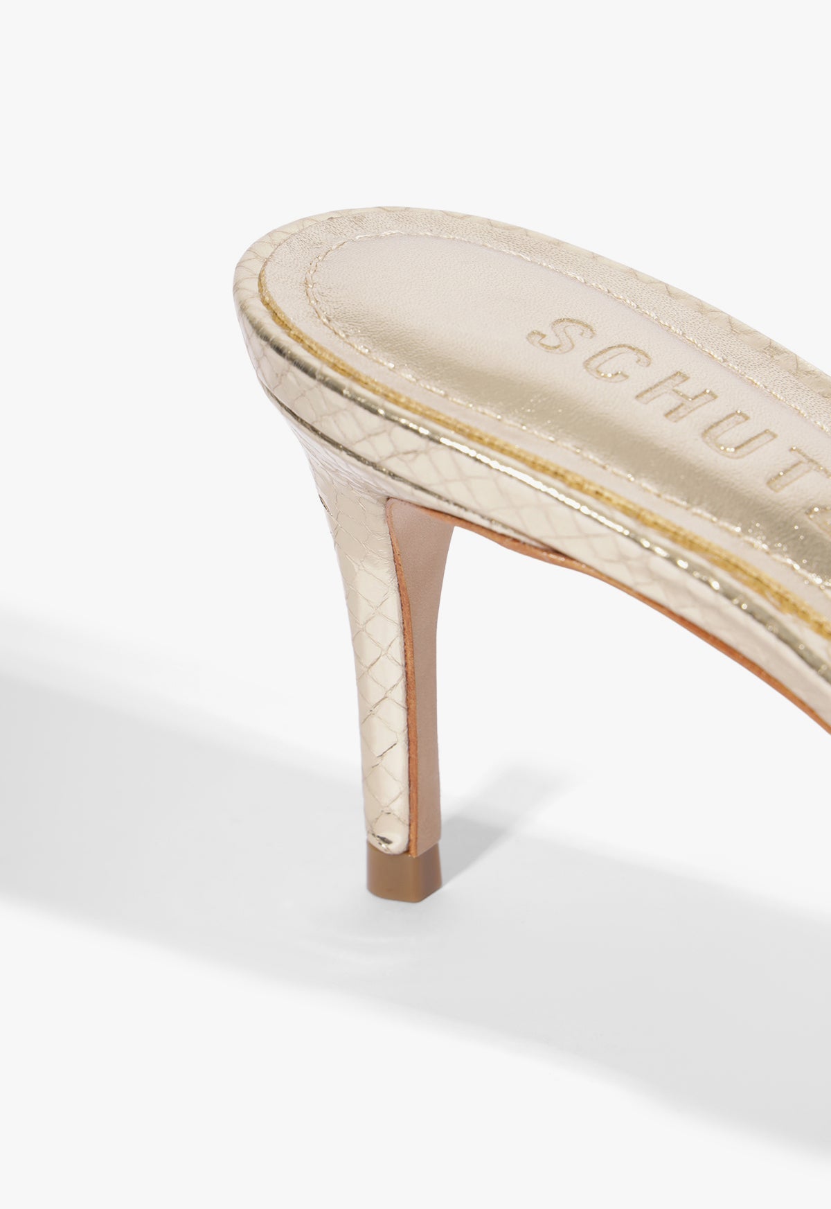 Arlette Mule Metallic Sandal - Schutz Shoes