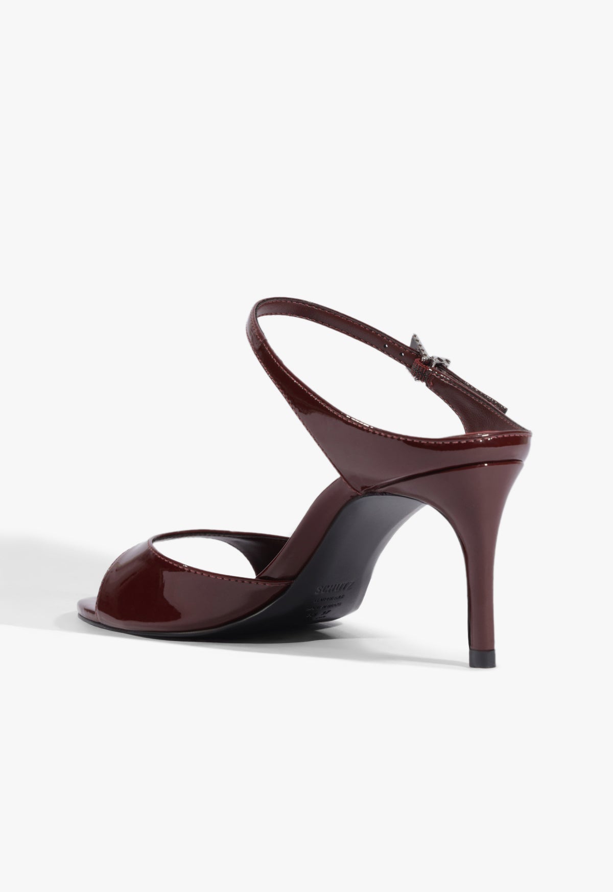 Lyra Mid Patent Sandal - Schutz Shoes