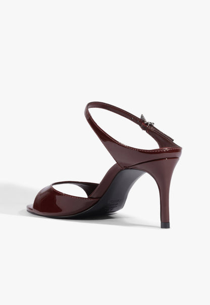 Lyra Mid Patent Sandal - Schutz Shoes