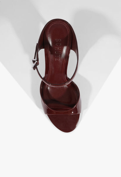 Lyra Mid Patent Sandal - Schutz Shoes