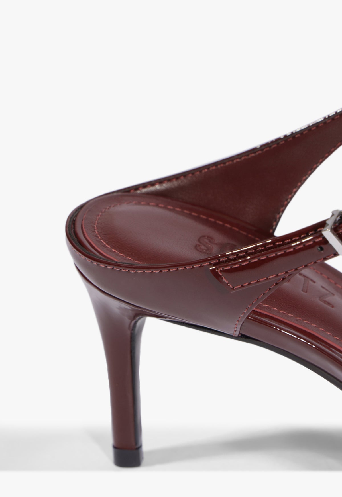Lyra Mid Patent Sandal - Schutz Shoes