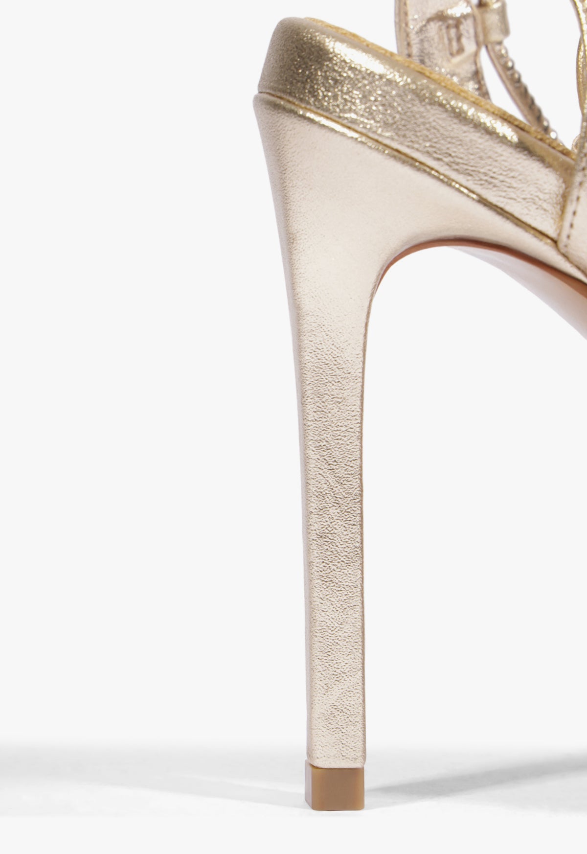 Demetria Metallic Leather Sandal - Schutz Shoes