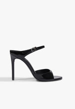 Lyra Patent Leather Sandal 5 Black Patent - Schutz Shoes