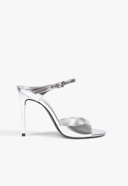 Lyra Sandal 5 Silver Metallic - Schutz Shoes