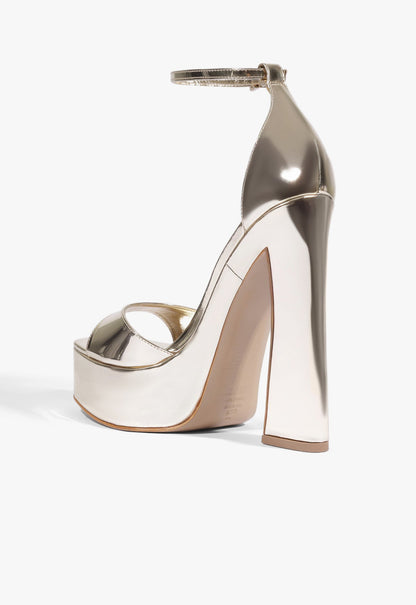 Tate Platform Metallic Sandal - Schutz Shoes