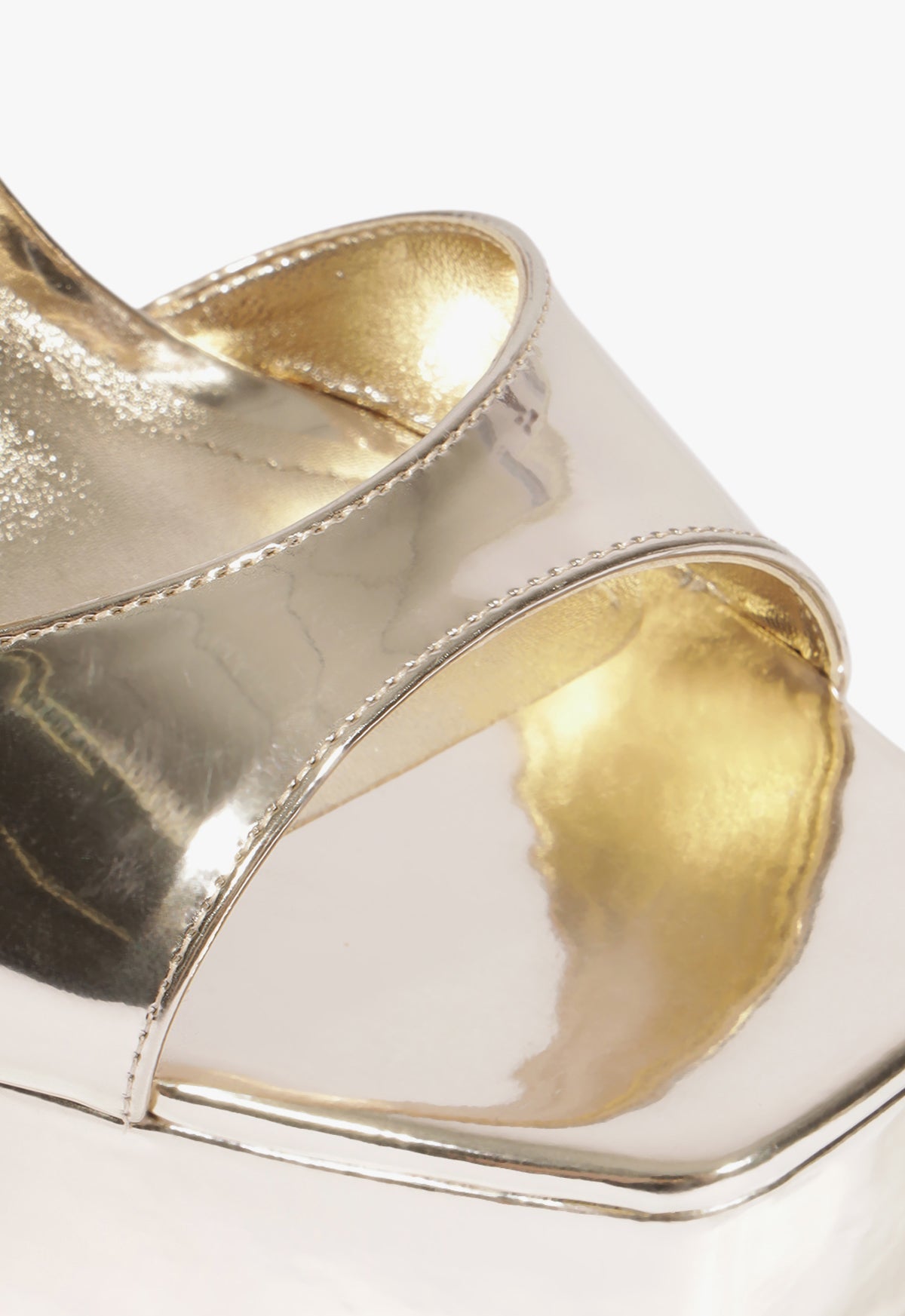 Tate Platform Metallic Sandal - Schutz Shoes