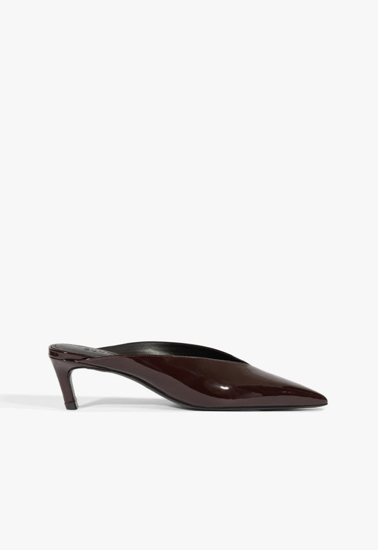Loren Mid Patent Pump 5 Maplewood Patent - Schutz Shoes