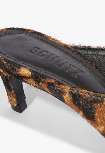Loren Mid Calf Hair Pump - Schutz Shoes
