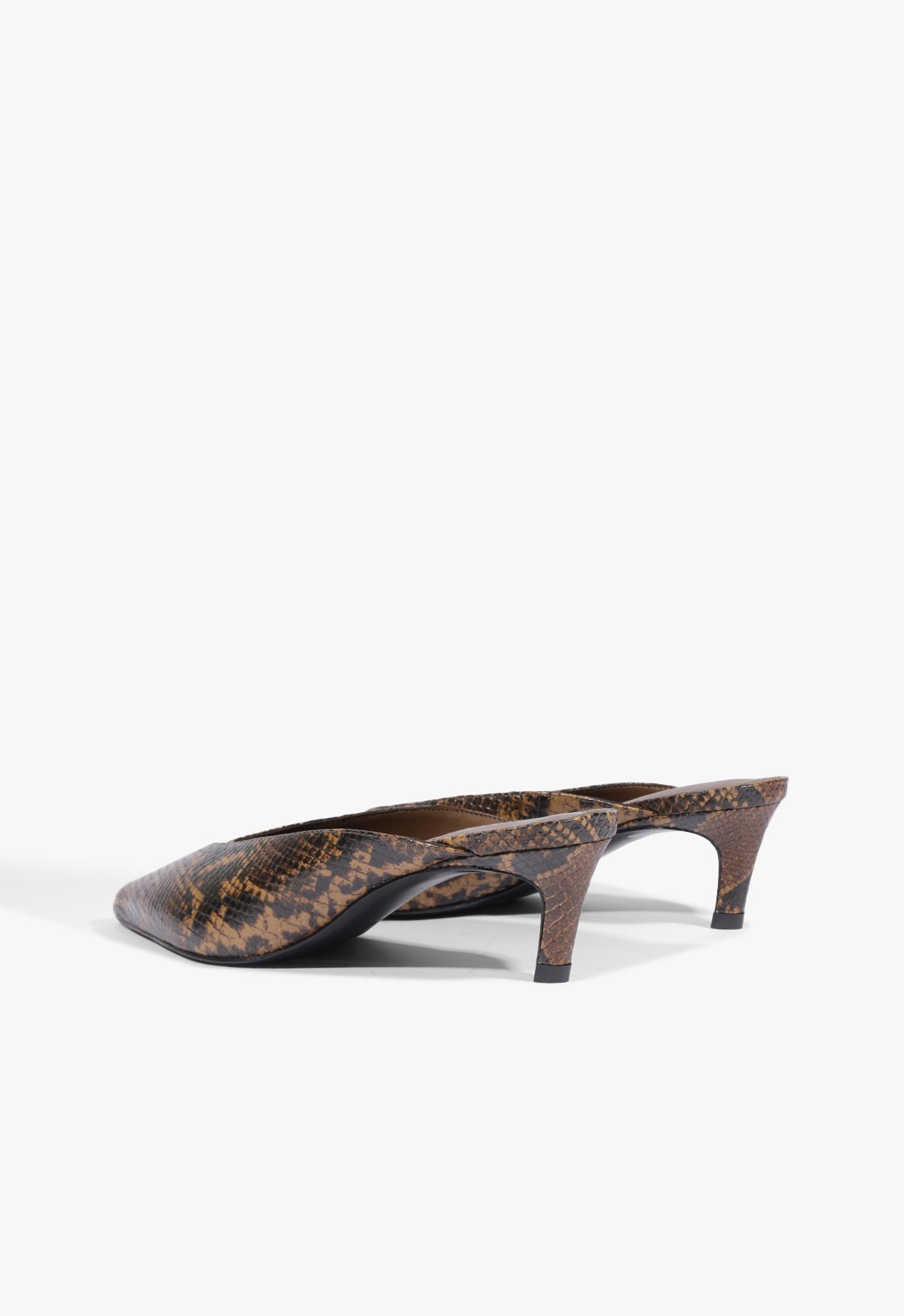 Loren Mid Leather Pump - Schutz Shoes