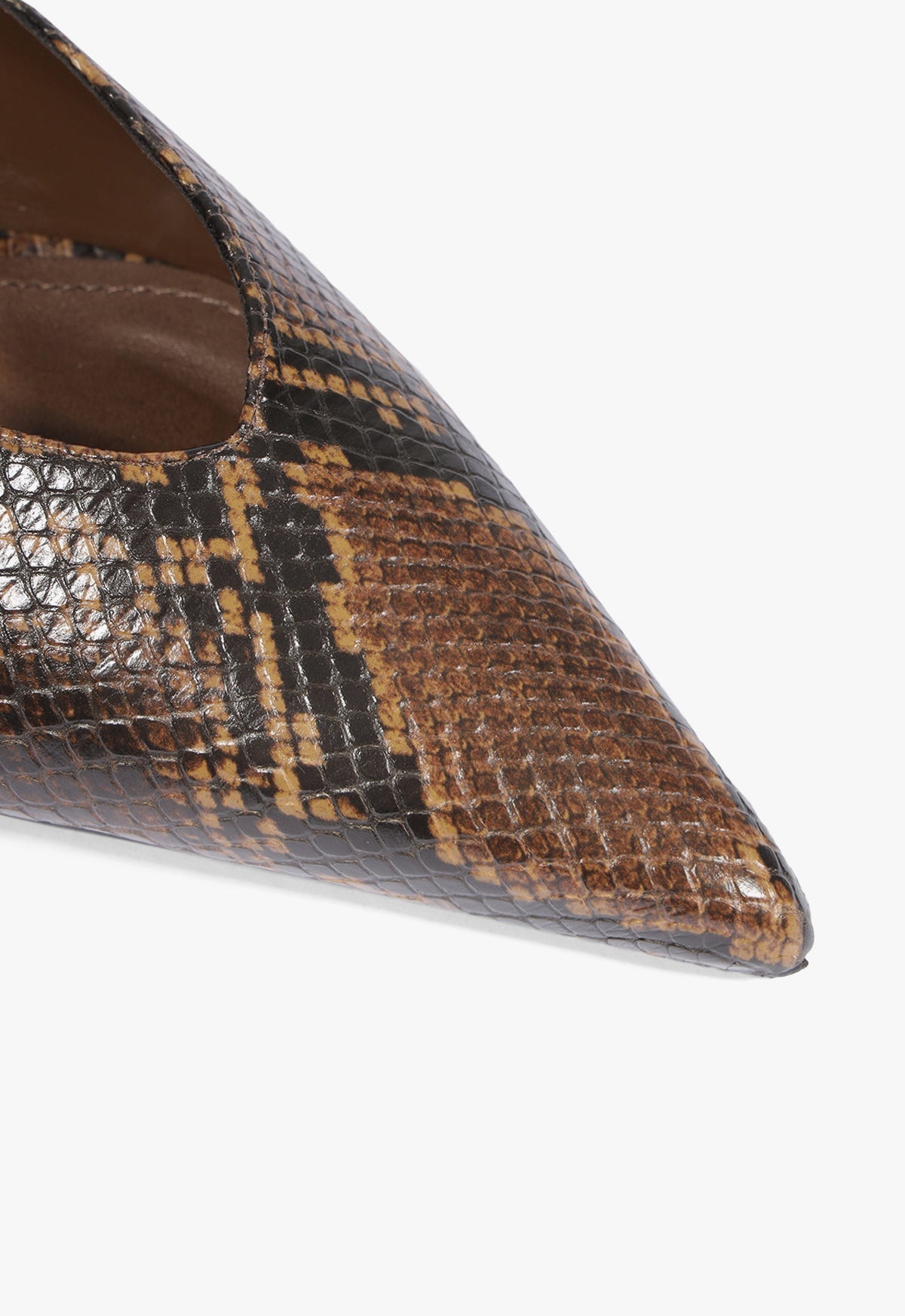Loren Mid Leather Pump - Schutz Shoes