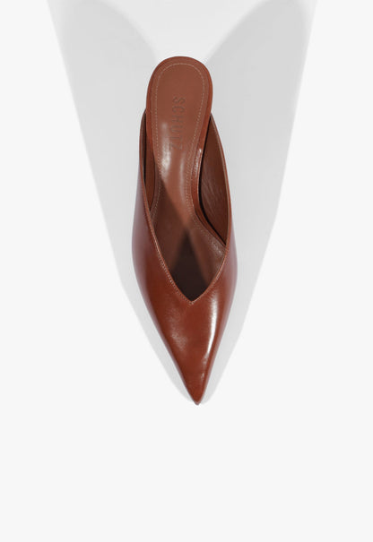 Loren Mid Leather Pump - Schutz Shoes