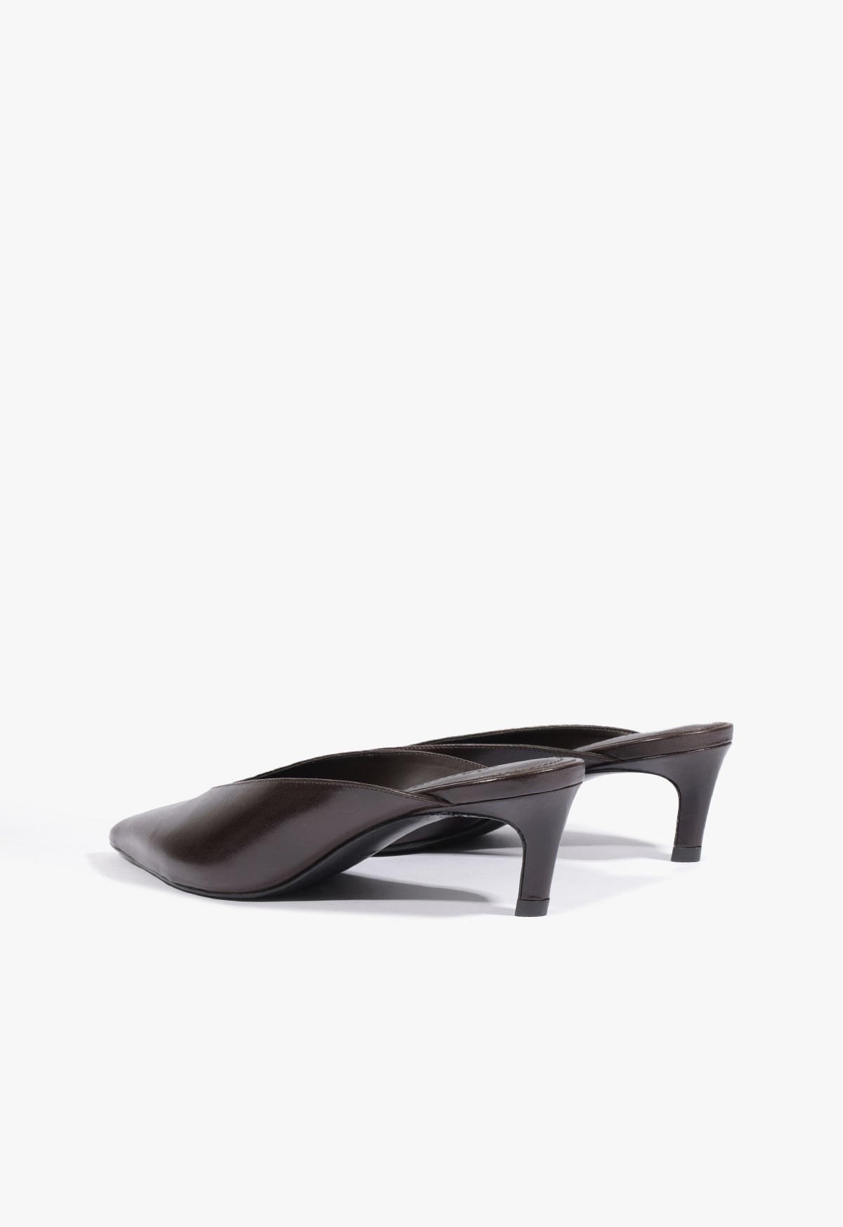 Loren Mid Leather Pump - Schutz Shoes