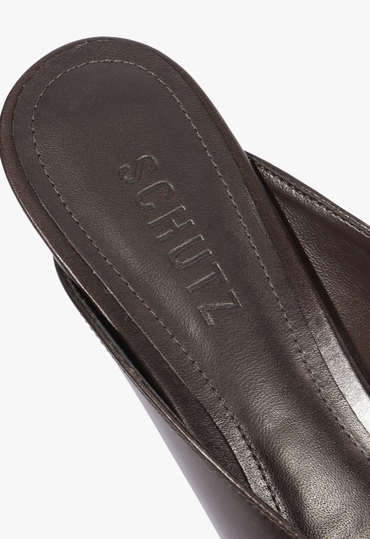 Loren Mid Leather Pump - Schutz Shoes