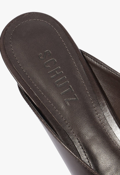 Loren Mid Leather Pump - Schutz Shoes