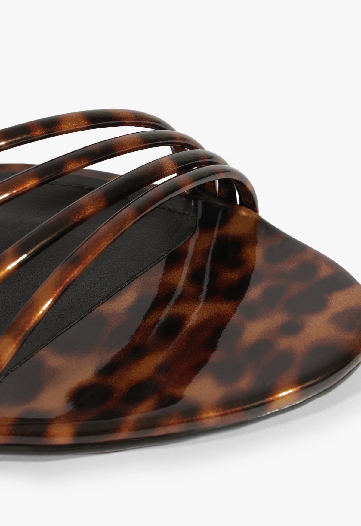 Inez Animal Print Leather Flat Sandal - Schutz Shoes