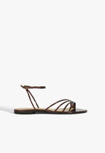 Inez Metallic Sandal 5 Brown Metallic - Schutz Shoes