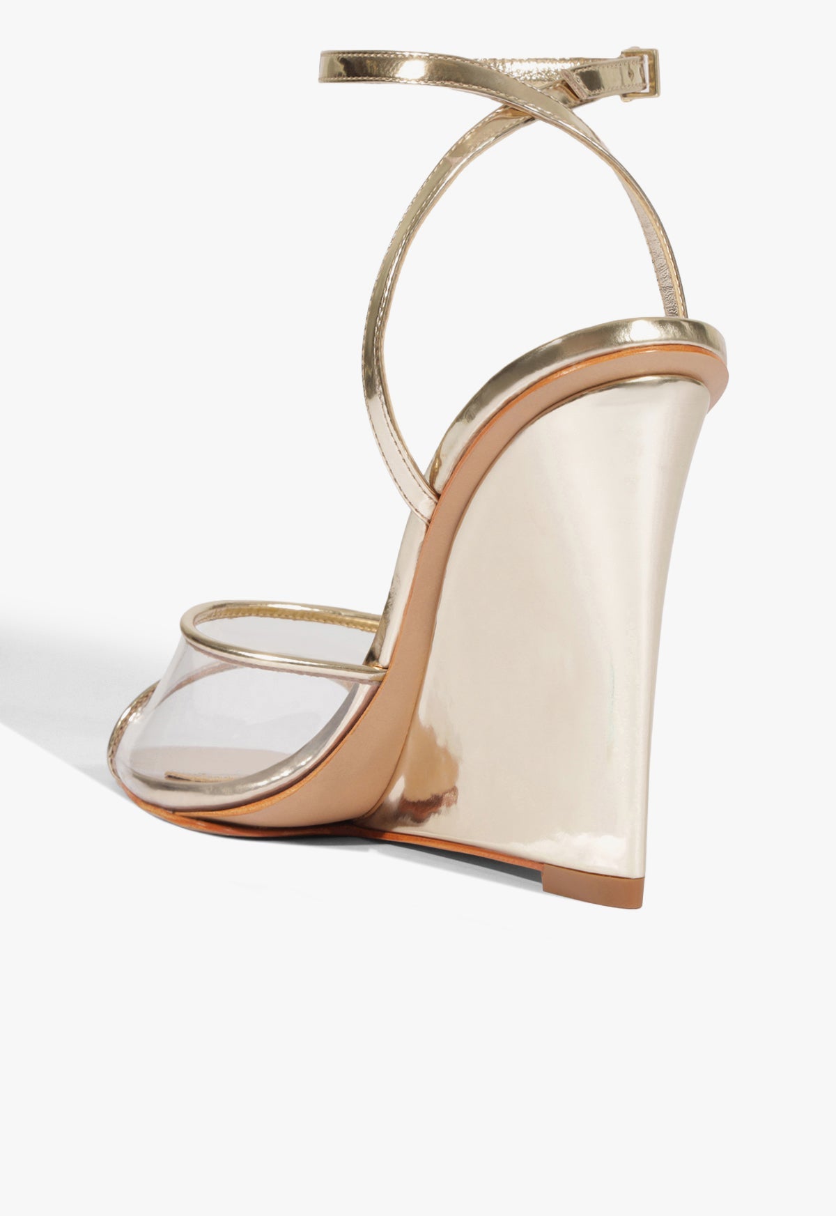 Elodie Vinyl Wedge Sandal - Schutz Shoes