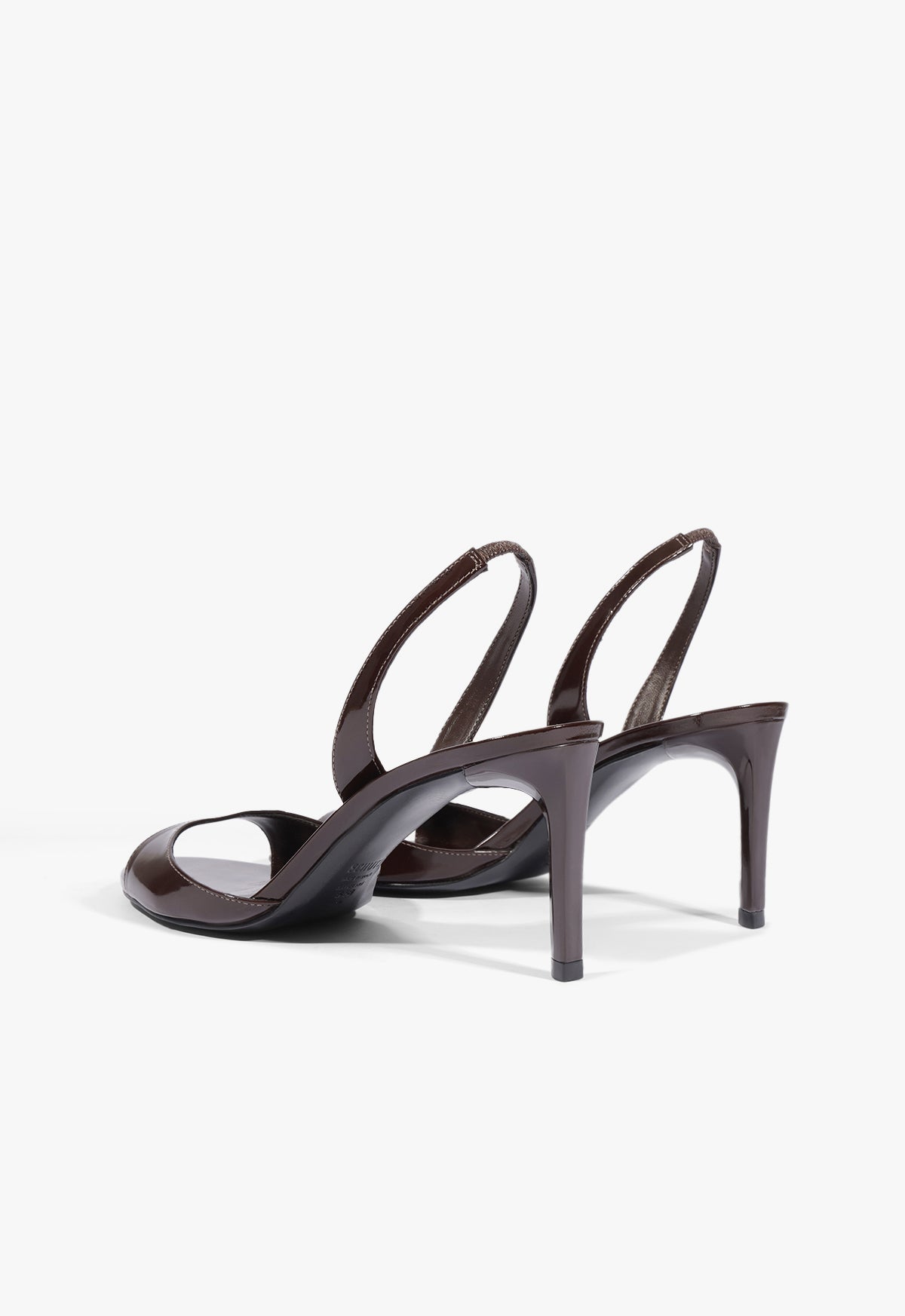 Scarlett Sling Mid Patent Leather Sandal - Schutz Shoes