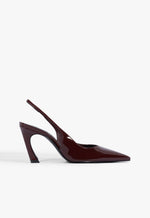 Lexi Sling Patent Pump 5 Red Patent - Schutz Shoes