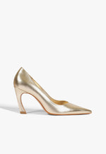 Lexi Lo Metallic Pump 5 Platinum Metallic - Schutz Shoes