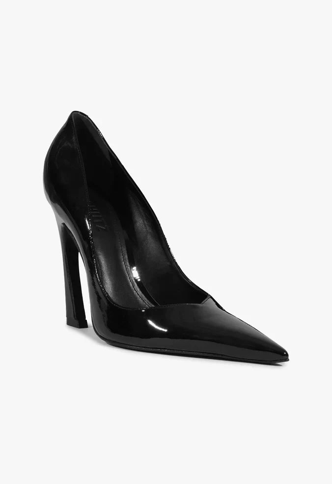 Lexi High Sculptural Black Pump - Schutz Shoes