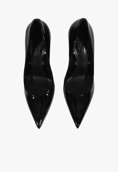 Lexi High Sculptural Black Pump - Schutz Shoes