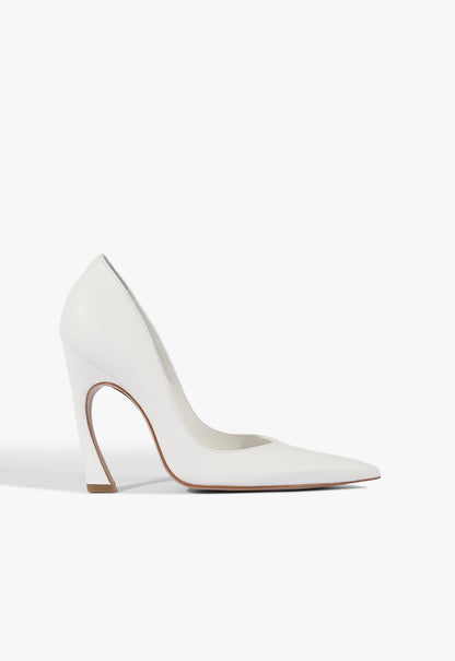 Lexi Leather Pump 5 Ivory Leather - Schutz Shoes