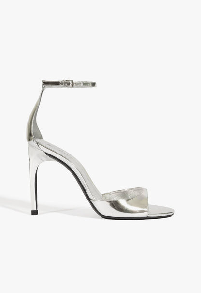Scarlett Sandal 5 Silver Metallic - Schutz Shoes