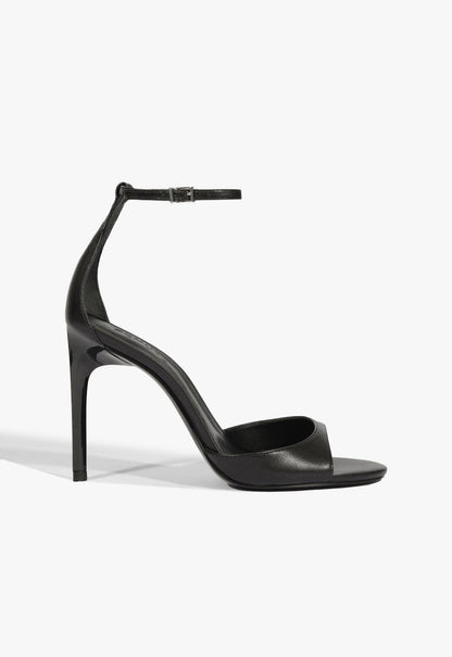 Scarlett Leather Sandal 5 Black Leather - Schutz Shoes