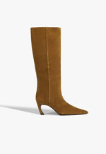 Lexi Mid Suede Boot 5 Dried Olive Suede - Schutz Shoes