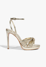 Gaya Metallic Sandal 5 Platinum Metallic - Schutz Shoes