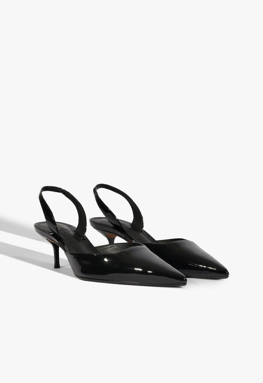 Paola Mid Patent Pump - Schutz Shoes