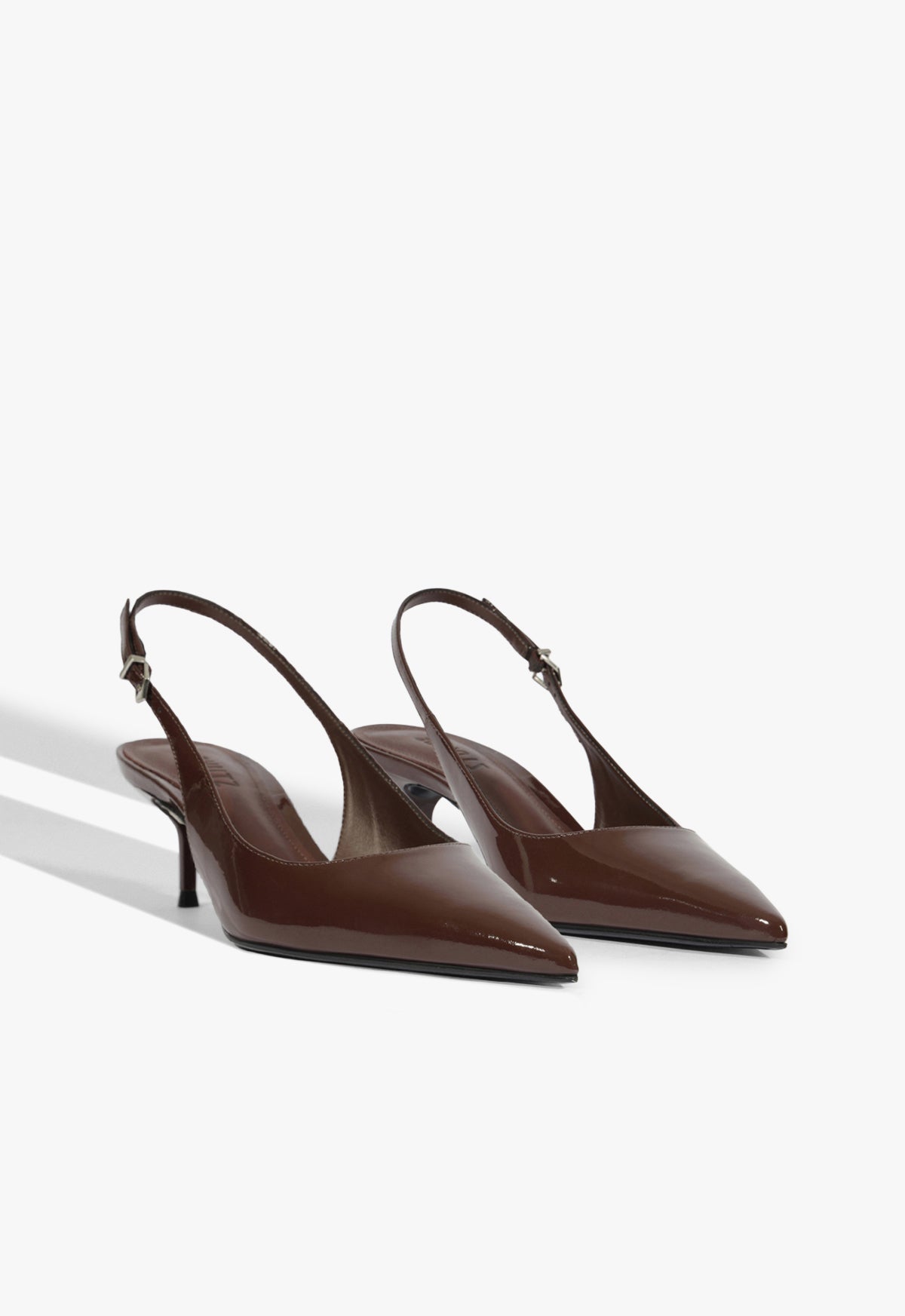 Paola Mid Patent Leather Pump - Schutz Shoes
