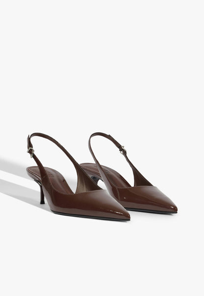 Paola Mid Patent Leather Pump - Schutz Shoes