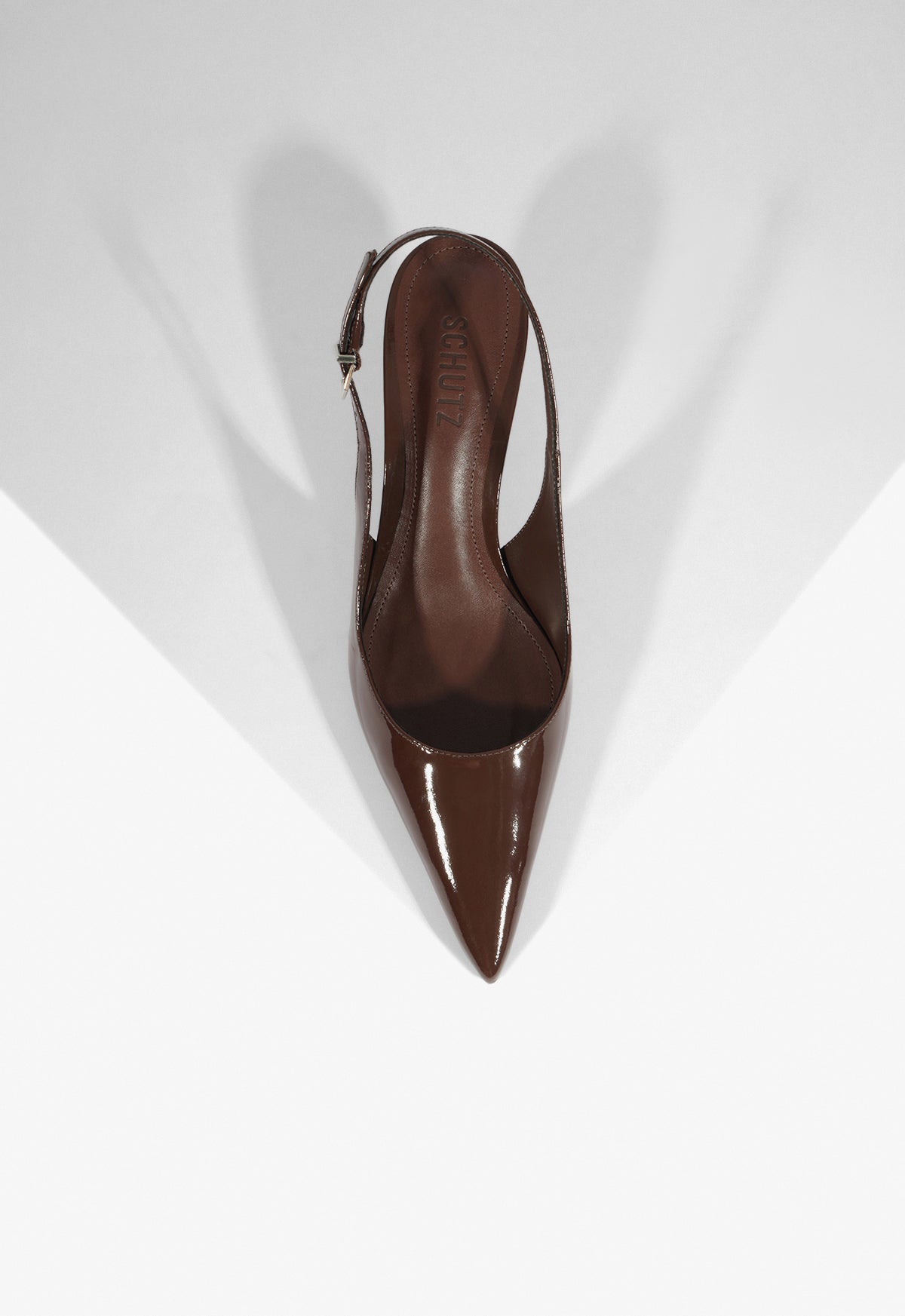 Paola Mid Patent Leather Pump - Schutz Shoes