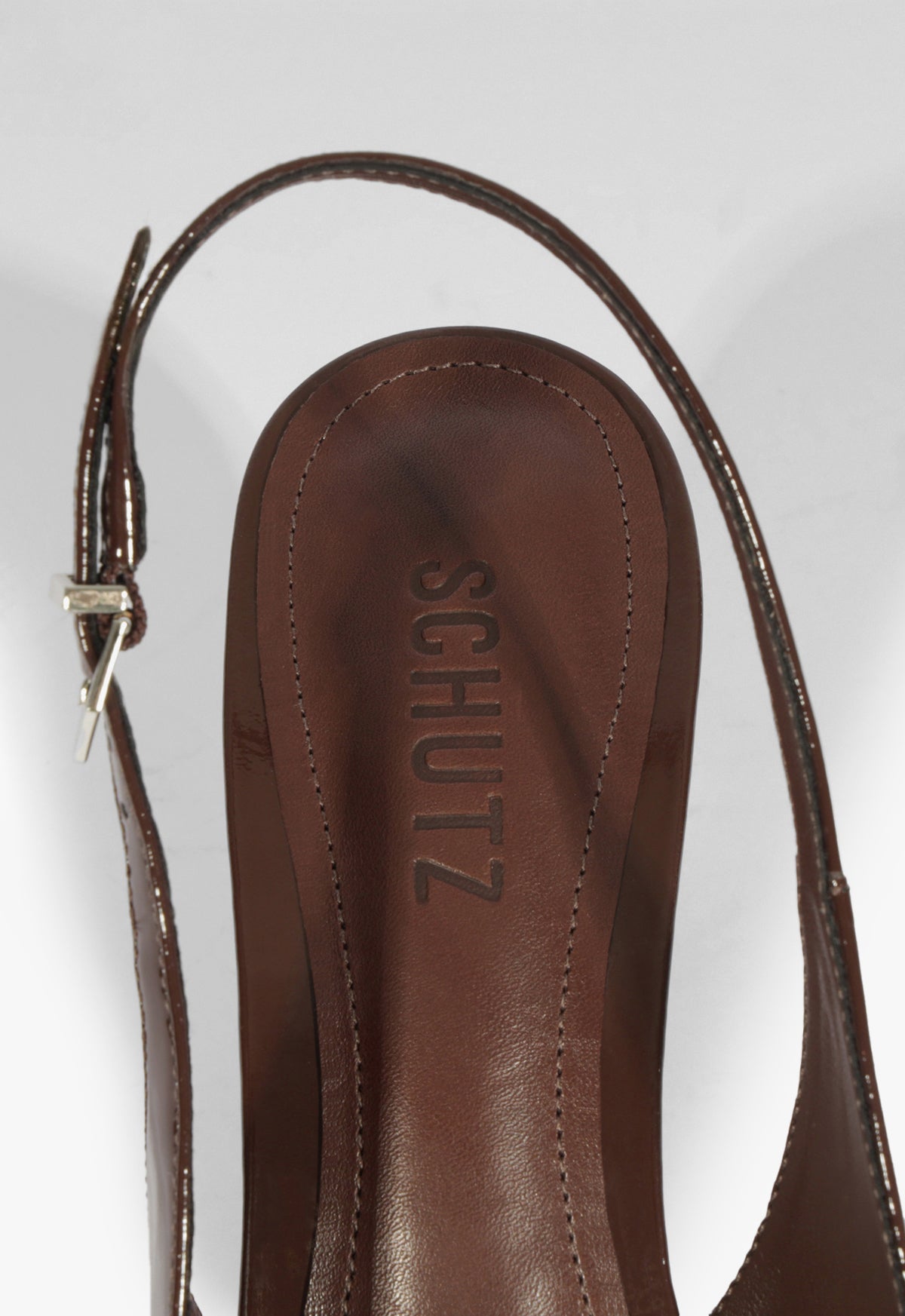 Paola Mid Patent Leather Pump - Schutz Shoes
