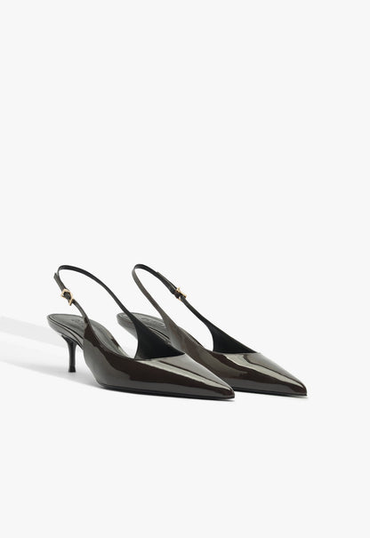 Paola Mid Patent Leather Pump - Schutz Shoes