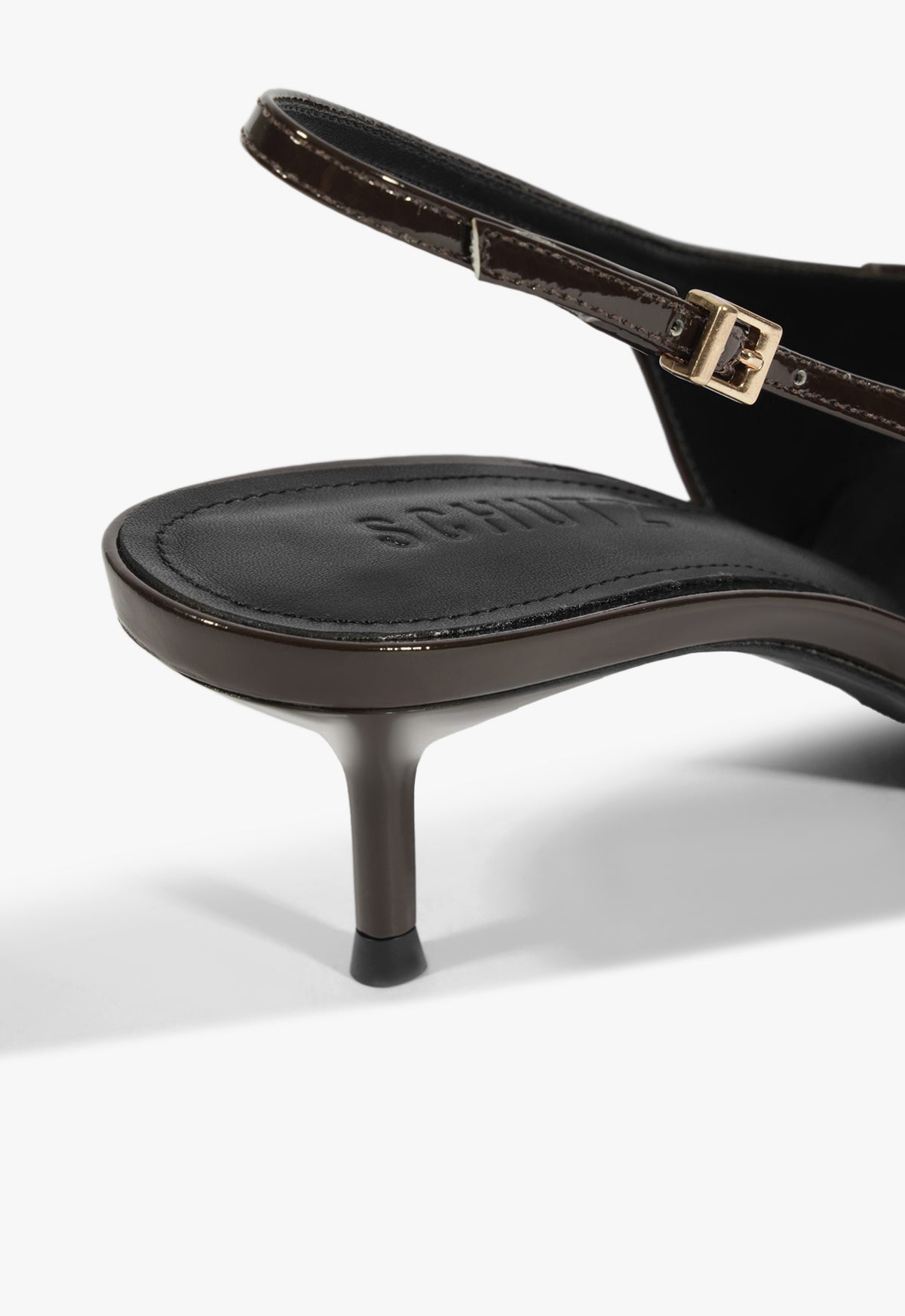 Paola Mid Patent Leather Pump - Schutz Shoes