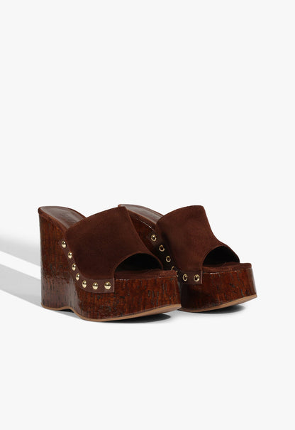 Dalle Studs Suede Sandal - Schutz Shoes